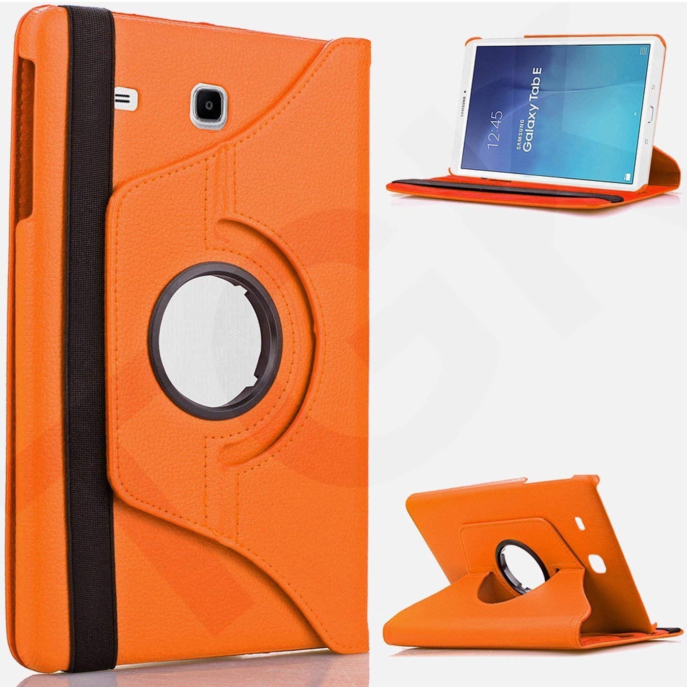 TGK 360 Degree Rotating for Samsung Galaxy Tab E 9.6 inch SM- T560, T561, T565, T567V (Orange) (B01A95G7D4) Amazon Price History, Amazon Price Tracker