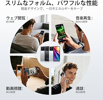 Amazon.co.jp: 【最新 Android 16 スマホ】 DOOGEE Note56 Android16