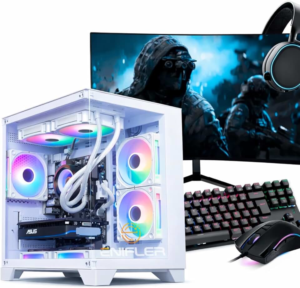 PC Gamer Completo Ryzen 7 5700G, 16GB DDR4, SSD NVMe 500GB, 500W 80 Plus, PCR7G10-E