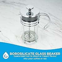 Vista 3 de GROSCHE Cafetera eléctrica con prensado francés, Vidrio transparente