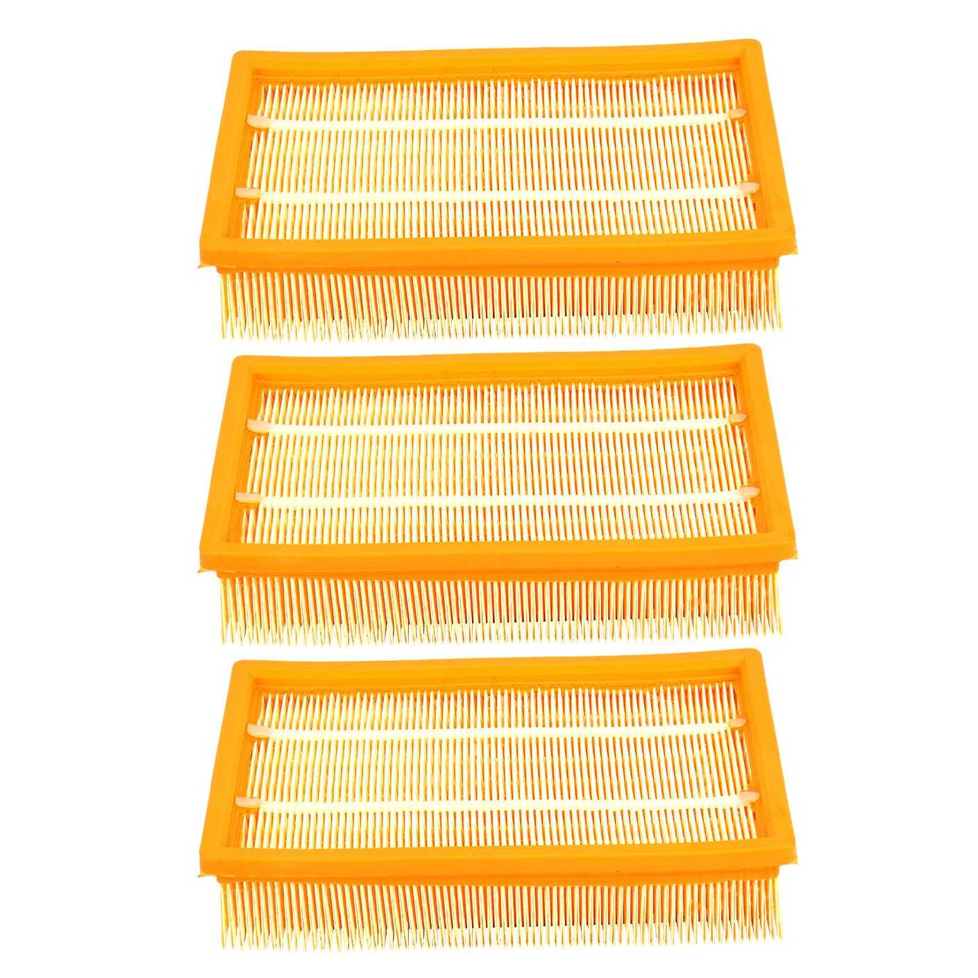 3 Stück Flachfaltenfilter Filter für Kärcher NT 25/1 Ap, NT 35/1 Ap, NT 35/1, NT 45/1, NT 55/1, NT 361, NT 561, NT 611 Tact, Te, M, Eco Staubsauger Ersatzteile（Ersetzt 6.904-367.0）