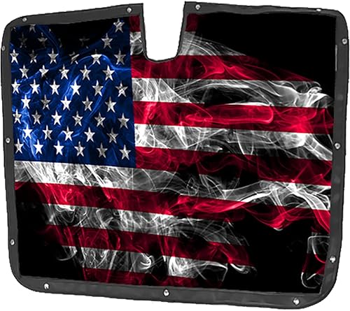 Miniatura 2 de Pantalla de malla Smokey Flag para Kenworth T680 (solo pantalla de errores)