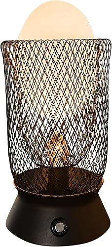 Lámpara de mesa con flujo de llama, lámpara de mesa LED de luciérnaga, lámpara de ambiente familiar, lámpara de mesa de carga inalámbrica ajustable,