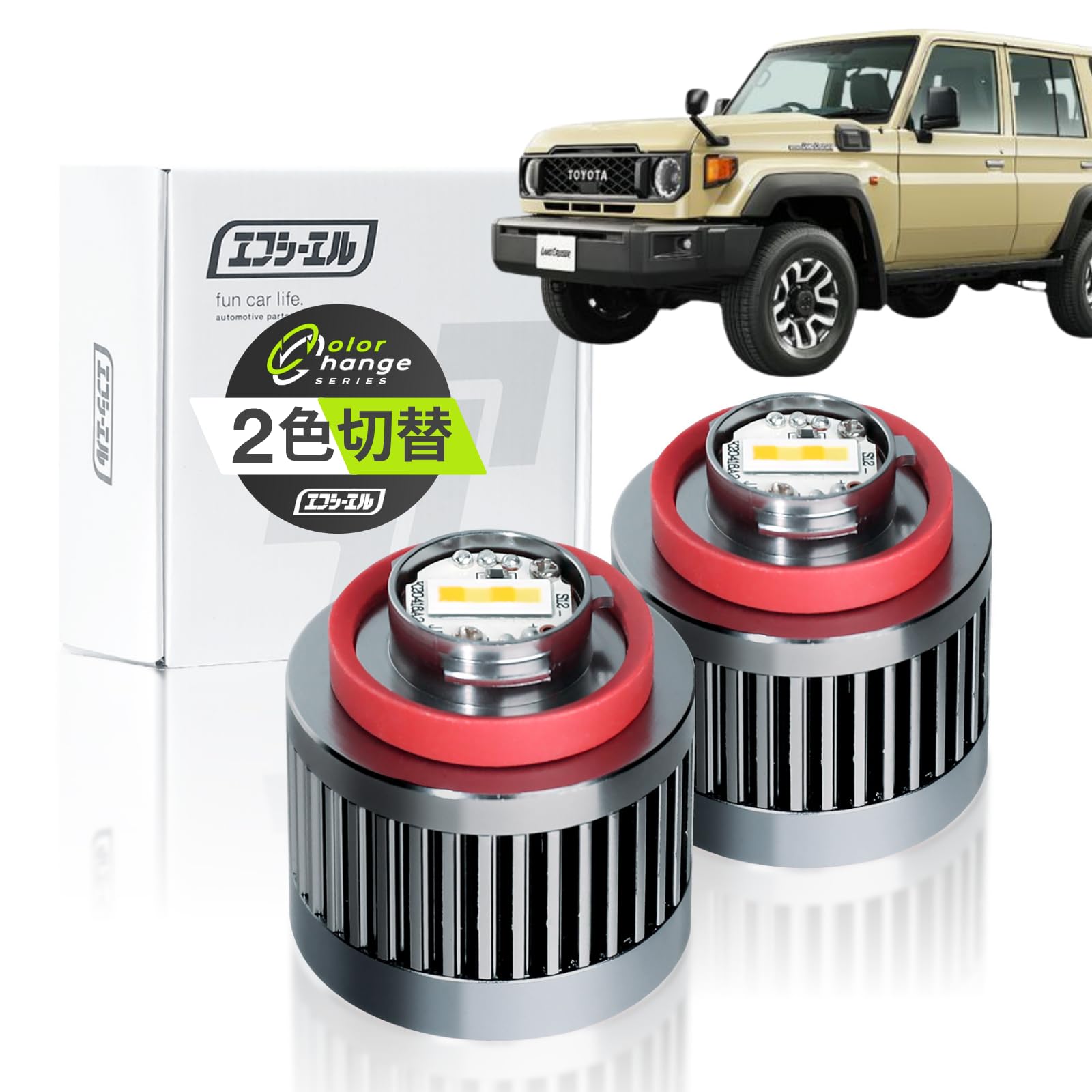 2024 トヨタ純正 ランクル70 フォグランプ 塗装済み トヨタ純正