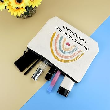 OT Gift Occupational Therapy Gifts Makeup Bag Occupational Therapist Appreciation Birthday Graduation Gifts OT Retirement Gift Cosmetic Bag Therapist Gift for Her Friend Daughter Travel Pouch