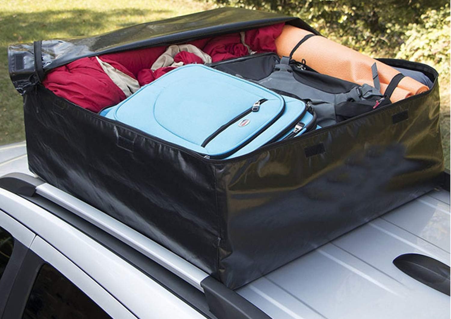 Car Waterproof Rooftop Cargo Carrier Bag 15 Cubic Feet