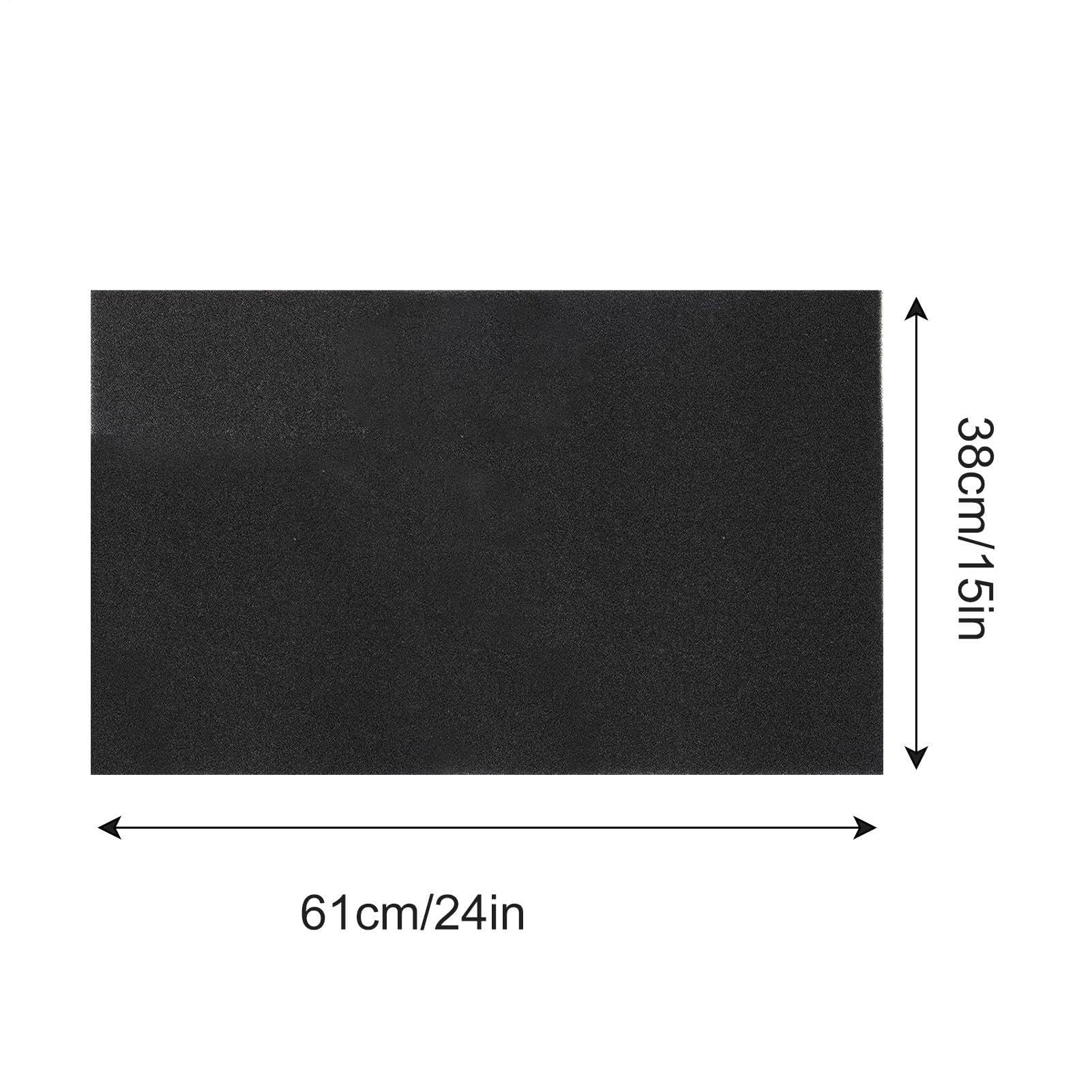 Filtros de aire acondicionado, reutilizables de 24 x 15 pulgadas, filtros purificadores de aire cortables para el hogar, dormitorio, sala de estar, oficina, apartamento, dormitorio