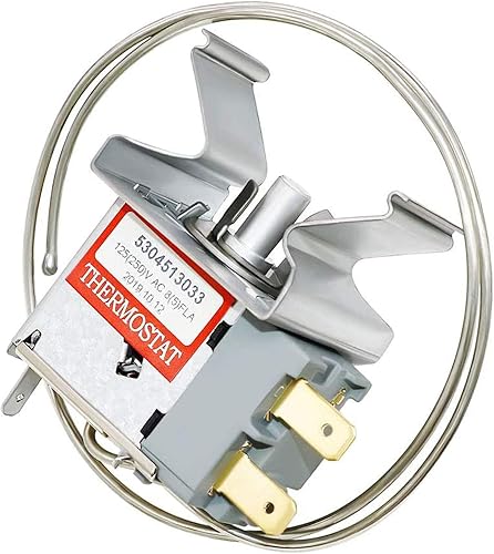 5304513033 Termostato de control de temperatura para refrigerador de Romalon Fit para Frigi-daire reemplaza 297216037 5304503436 216715200 297216033
