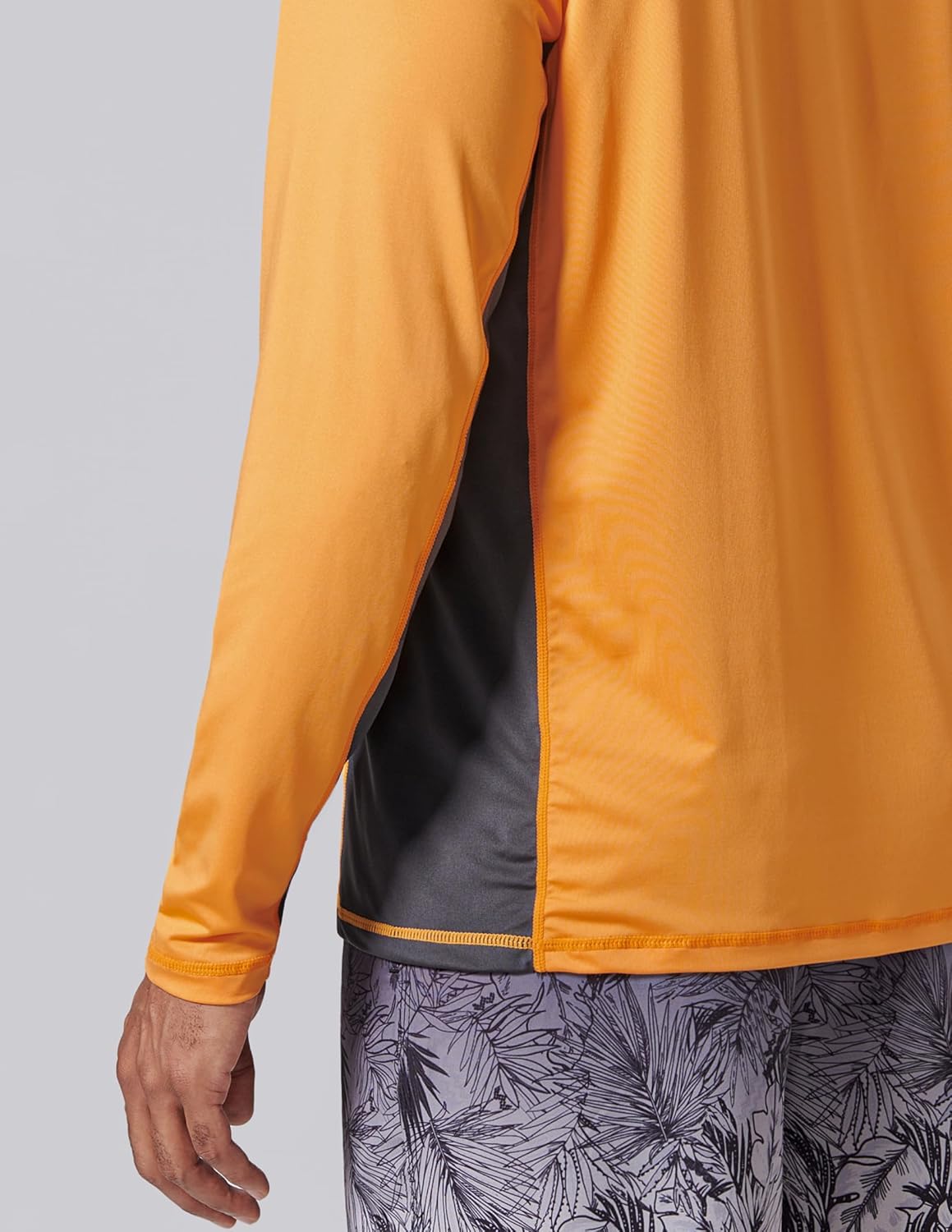 2 Pack Men's Sun Protection Long Sleeve Swim Shirts UPF 50+ Loose Fit Rash Guards Fishing Quick Dry Clothing - Image 5