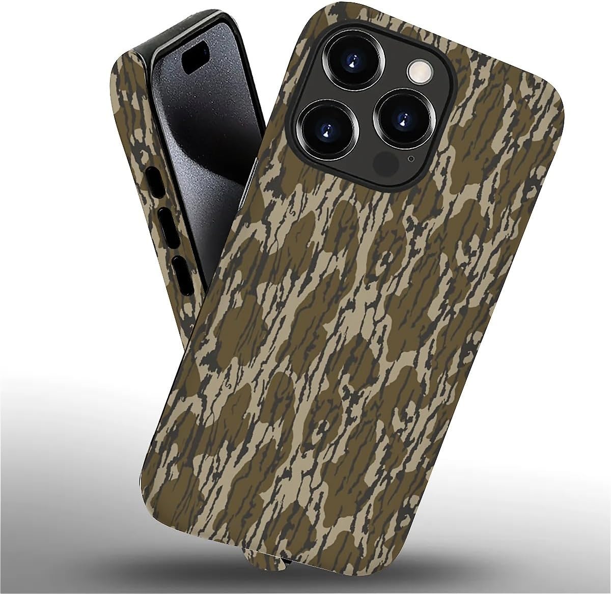 SmaMZ for iPhone 16 Pro Max Case, T2 Lands Camo Shockproof Rugged Cover Dual Layer Soft TPU Hard PC Bumper Case Design for iPhone 16 Pro Max - Image 3