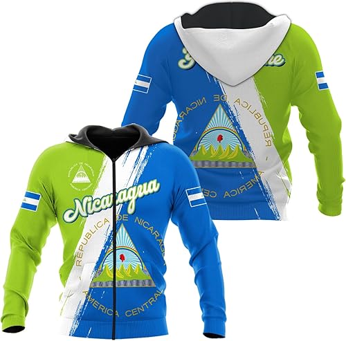 Miniatura 4 de Camisa personalizada de Nicaragua con bandera de Nicaragua para hombres y mujeres, camiseta de Nicaragua, camiseta de Nicaragua