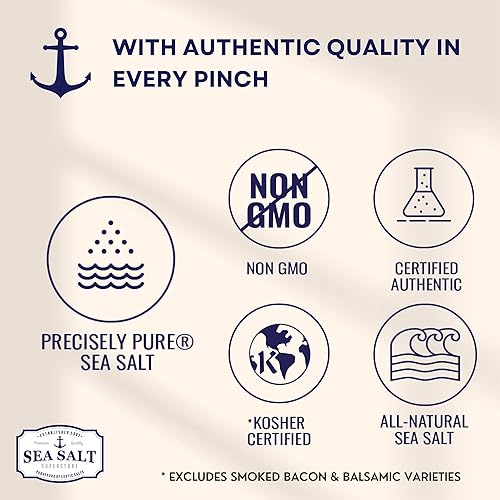 Miniatura 5 de Sal de trufa acabado de sal marina infundida con ralladura de trufa condimento italiano de aceite de trufa negra bolsa de 3 onzas - Superstore de