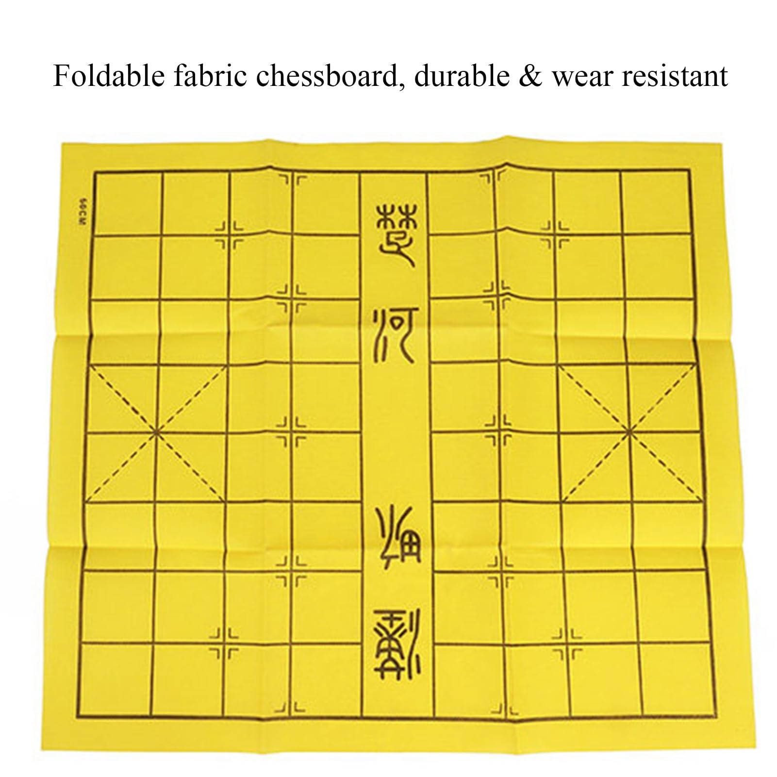 Set di scacchi cinesi in legno di faggio Gioco da tavolo da viaggio Xiangqi con scacchiera