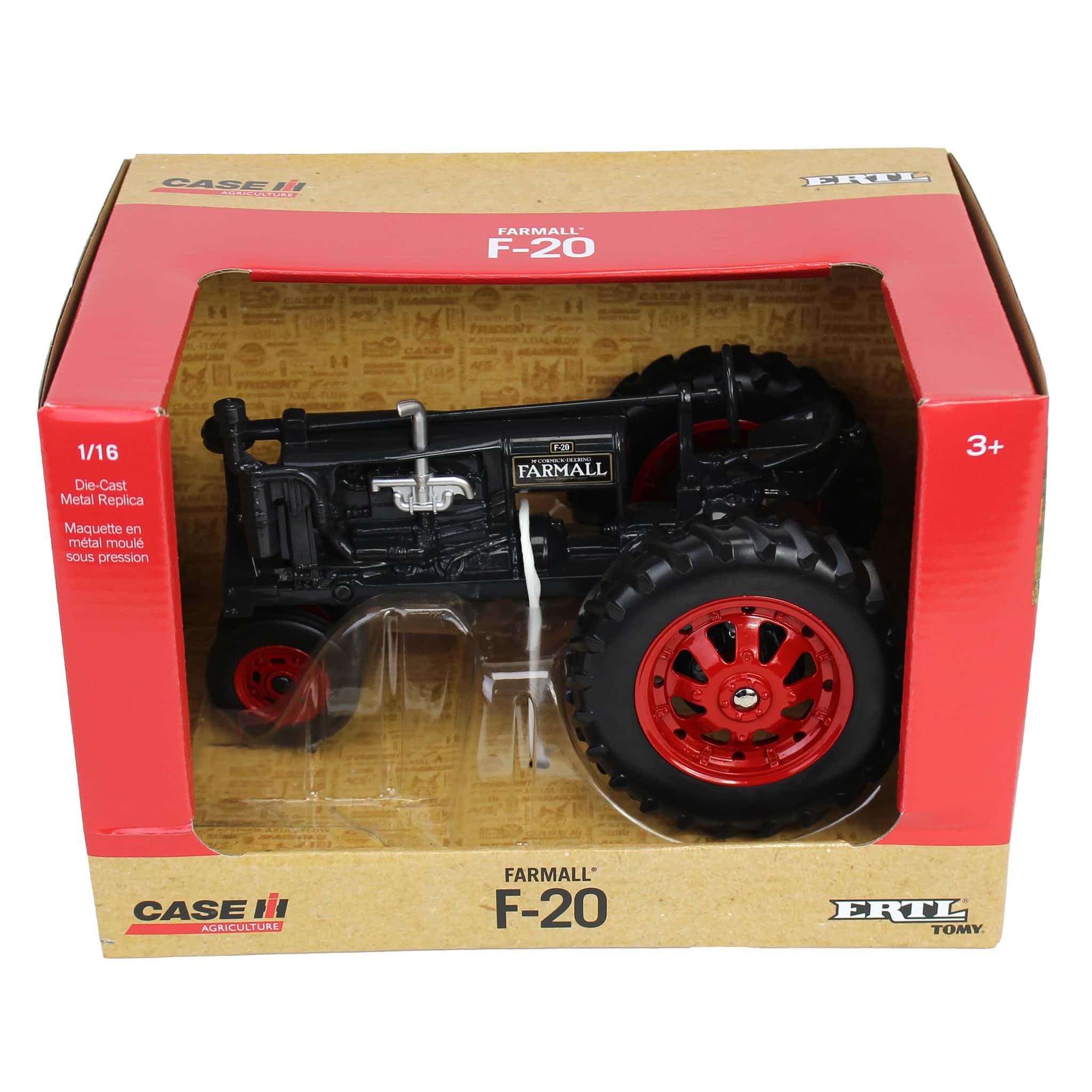 Amazon.com: ERTL 1/16 IH Farmall F-20 Gray Tractor 44361 : Toys