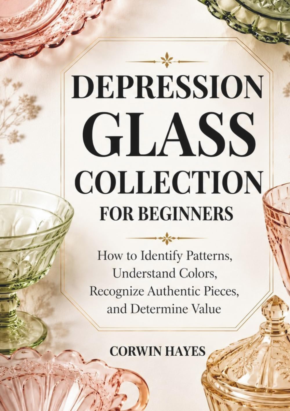 Depression Glass Collection for Beginners: How to Identify Patterns, Understand Colors, Recognize Authentic Pieces, and Determine Value