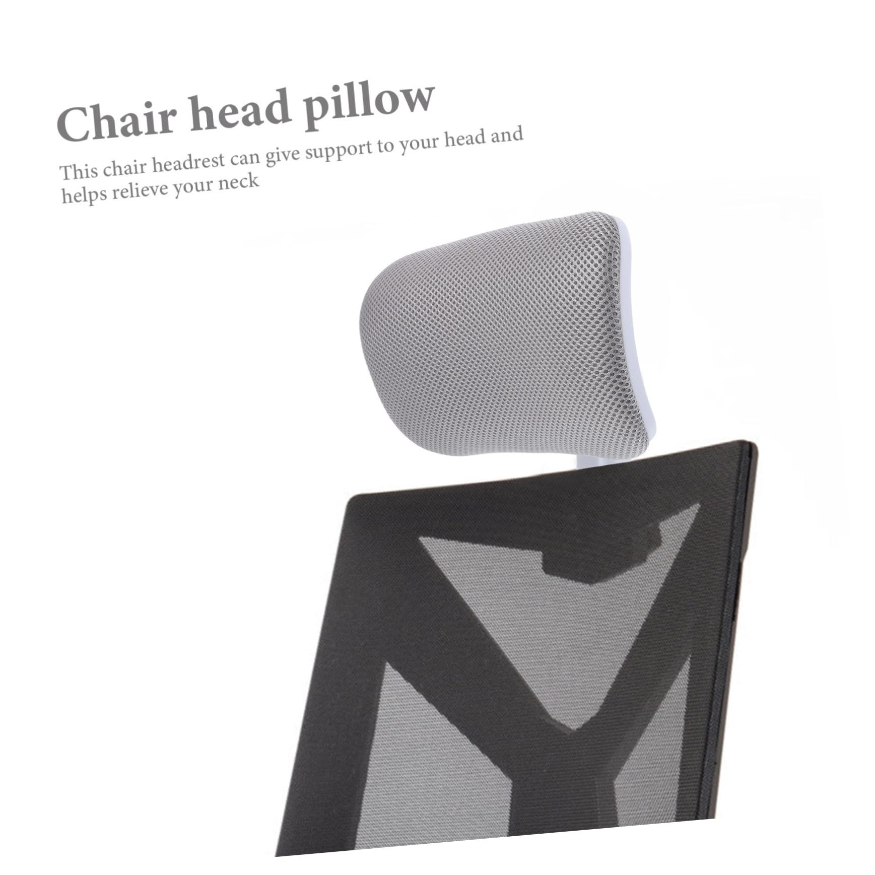 OUNONA Silla Ajustable del Juego de la protección del Cuello del reposacabezas y del reposacabezas de la Silla de Oficina Respaldo de Silla de Oficina Decoraciones de Halloween Accesorios