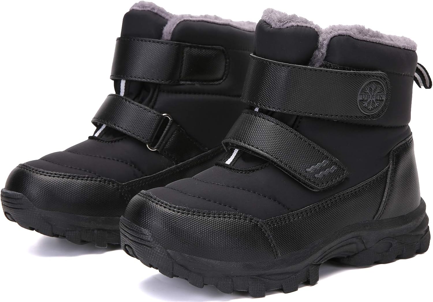 UBFEN Kids Snow Boots Boys Girls Winter Warm Waterproof Outdoor Slip Resistant Cold Weather Unisex Shoes (Toddler/Little Kid/Big Kid)
