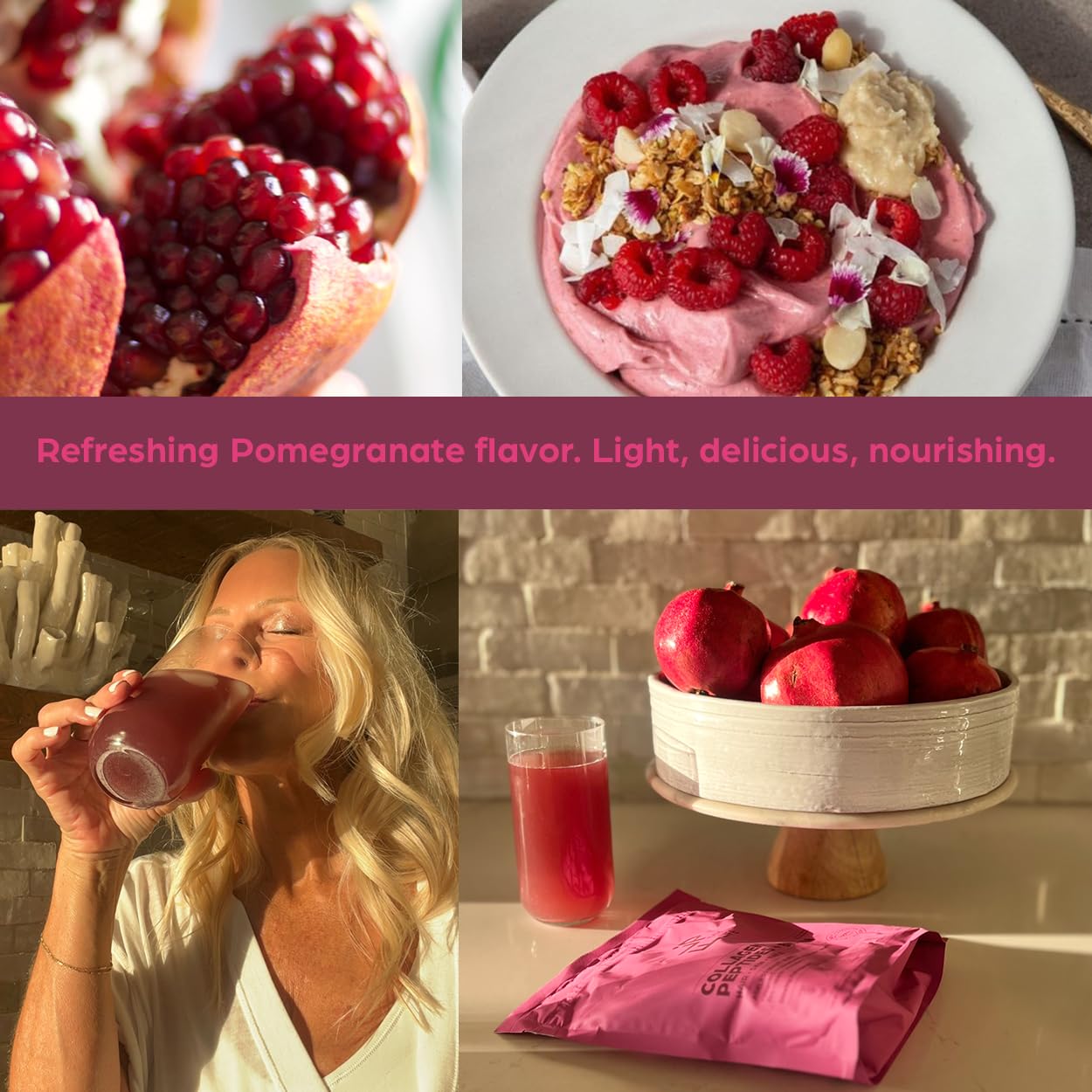 Flip My Life Collagen Peptides + Biotin, Hyaluronic Acid & Vitamin C - For Hair, Skin, Nails - Gut Health/Joint Support - Ageless Beauty Blend Supplement Powder for Men/Women - 9g Protein—26 Servings