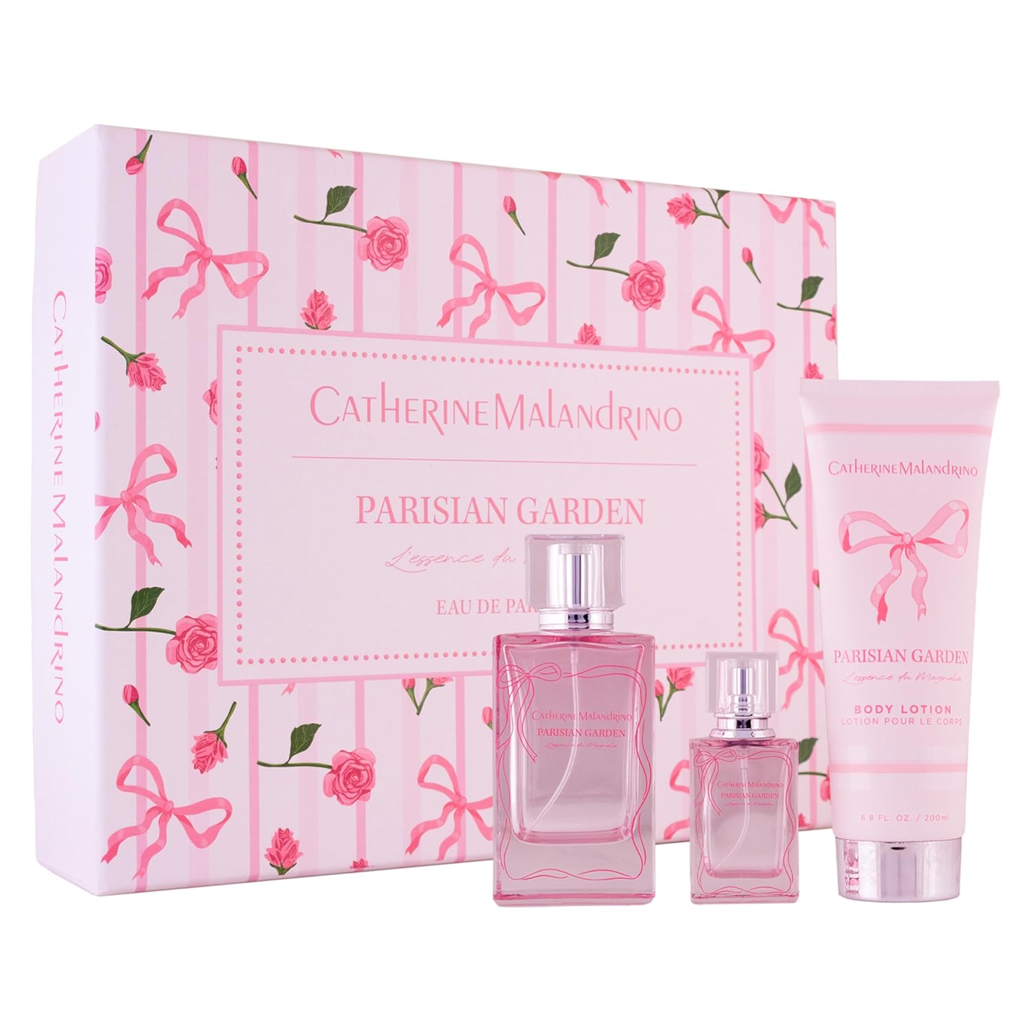 Parisian Garden Eau de Parfum for her 3 Piece Gift Set, 3.4 fl. oz., by Catherine Malandrino