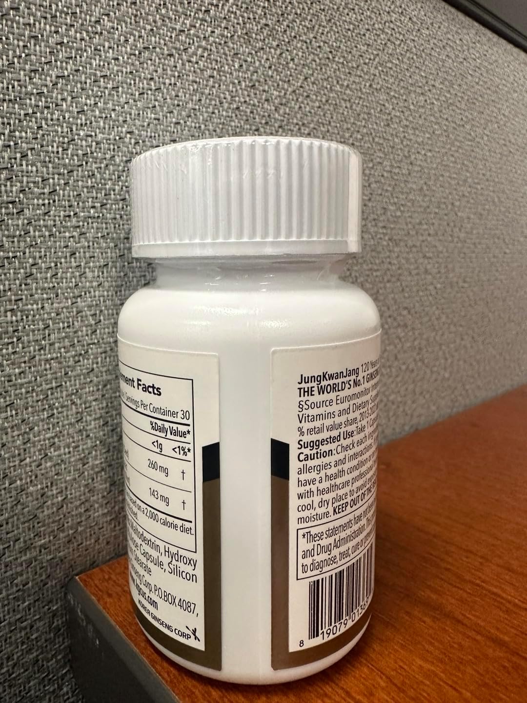 JUNG KWAN JANG Liver Health Formula with Milk Thistle and American Ginseng - Liver Cleanse Detox & Repair Support Supplement - 30 Capsules for Men and Women - Image 5