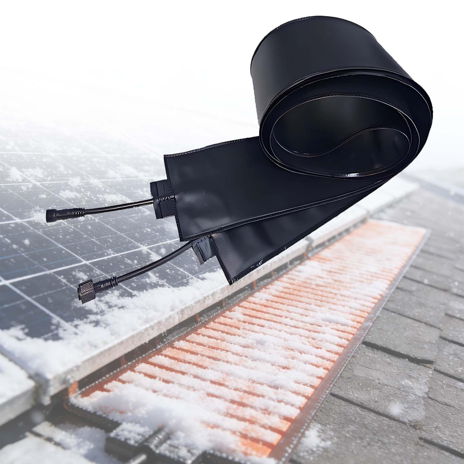 Tapis de fonte de neige électrique extérieur chauffage toit gouttière kit antigel PVC