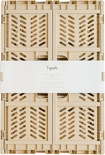 Miniatura 2 de 3 Sprouts Caja plegable moderna - Grande - Arena