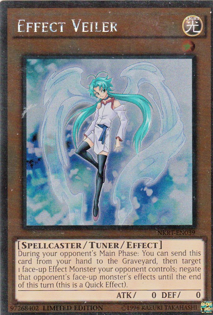 Yu Gi Oh Nkrt En039 Effect Veiler Platinum Rare Noble | Desertcart Brunei