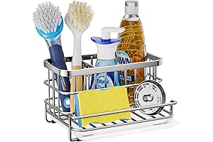 HapiRm Sink Caddy Organizer for Kitchen: Ultimate Storage for Your Countertop