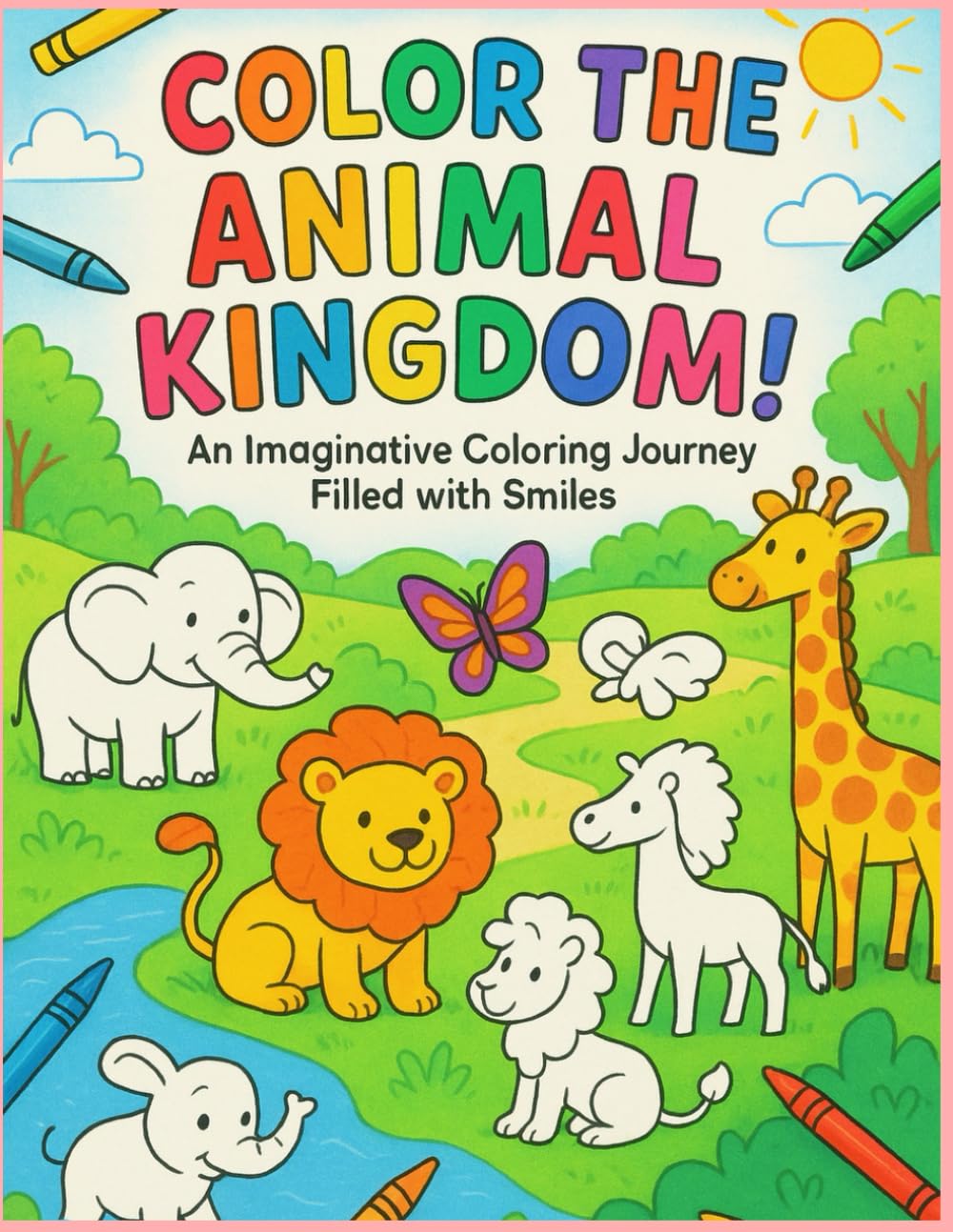 “Color the Animal Kingdom!”: “An Imaginative Coloring Journey Filled with Smiles”