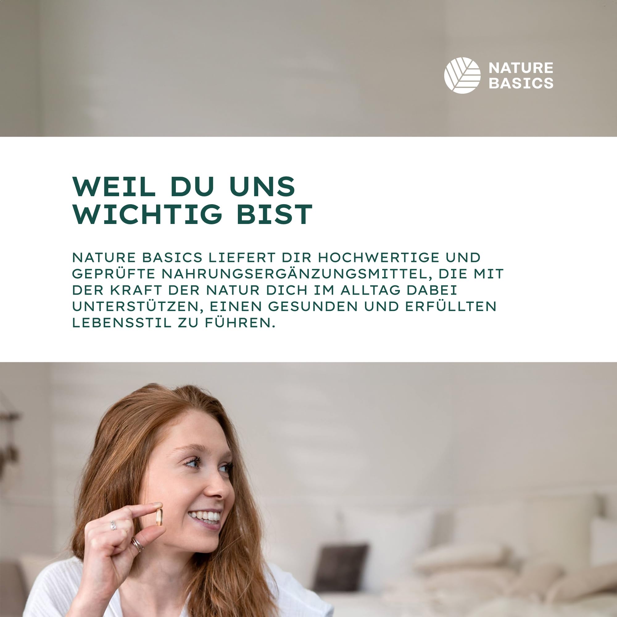 Nature Basics Eisen + Vitamin C | 180 Kapseln | Natürlich & vegan | Natürliches Eisen aus Curryblatt-Extrakt, Vitamin C aus Hagebutte, ohne Zusatzstoffe, in Deutschland hergestellt