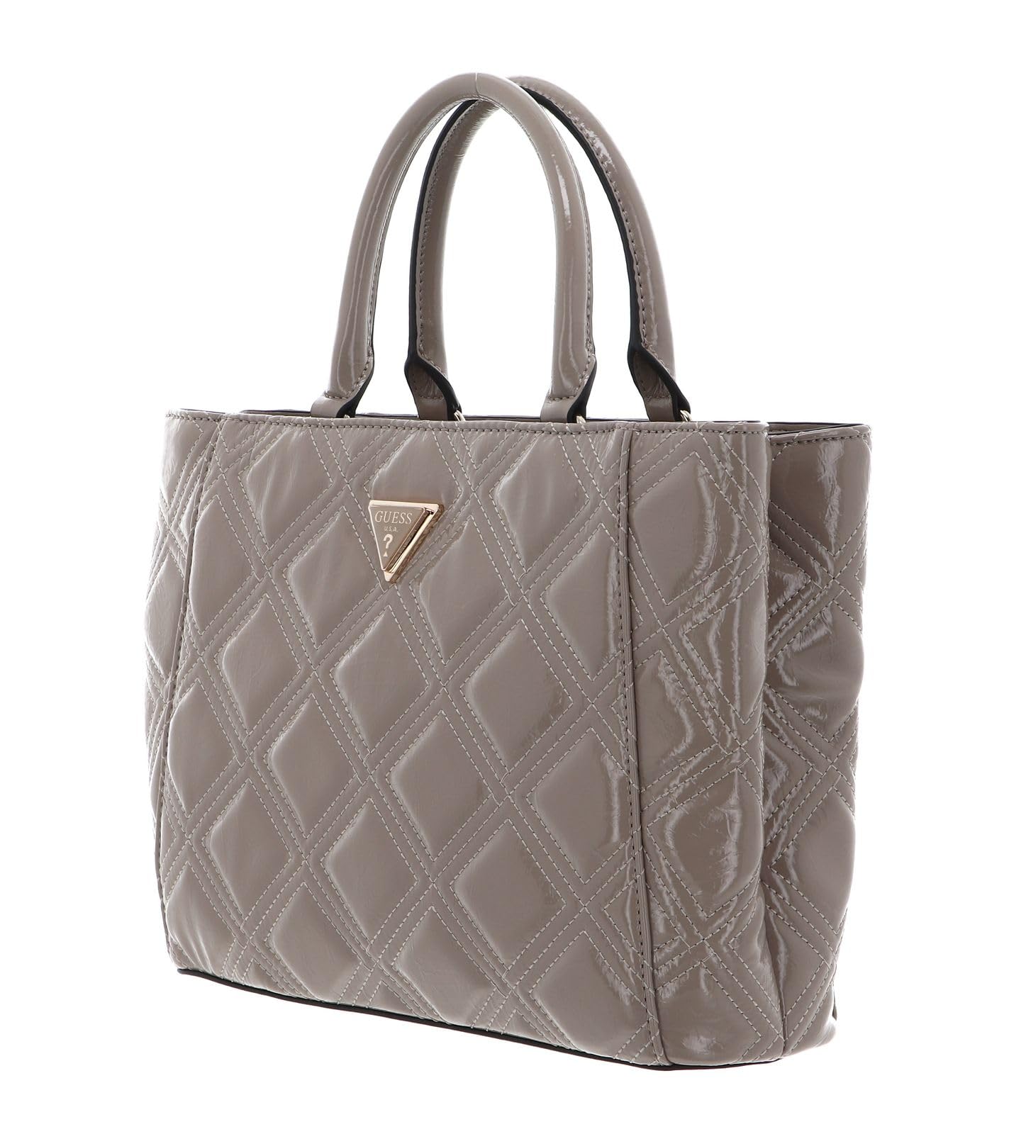 GUESS Handtasche Schultertasche Deesa Tote Taupe beige