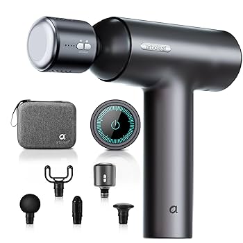 【最新】★筋膜リリースガン ハンディガン 最速3200回/分 トータルボディケア Amazon | 【日本ブランド】POWERUP 筋膜リリースガン ハンディ