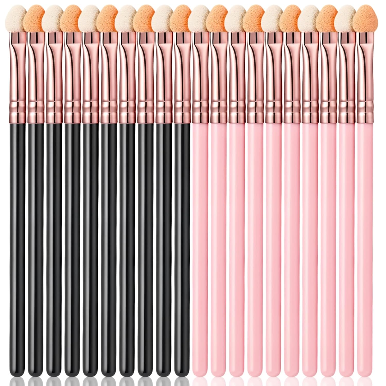 Pack of 20 eye shadow applicators, eye shadow brush sponge