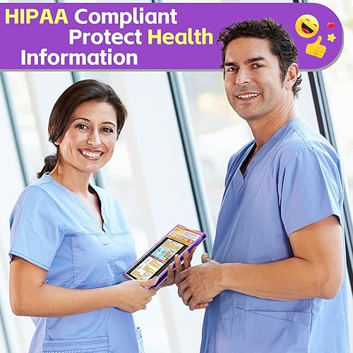 Miniatura 7 de Portapapeles de enfermería Plegable Portapapeles plegables con edición de enfermería, hojas de trucos de 3 capas, portapapeles triple, tamaño de