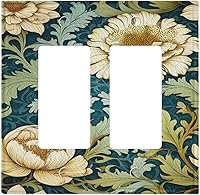 Vista 43 de Cubiertas Decorativas de Arte para Interruptores de Luz, Hojas de Otoño, Placa de Pared de Palanca Individual, Cubierta Decorativa de Interruptor