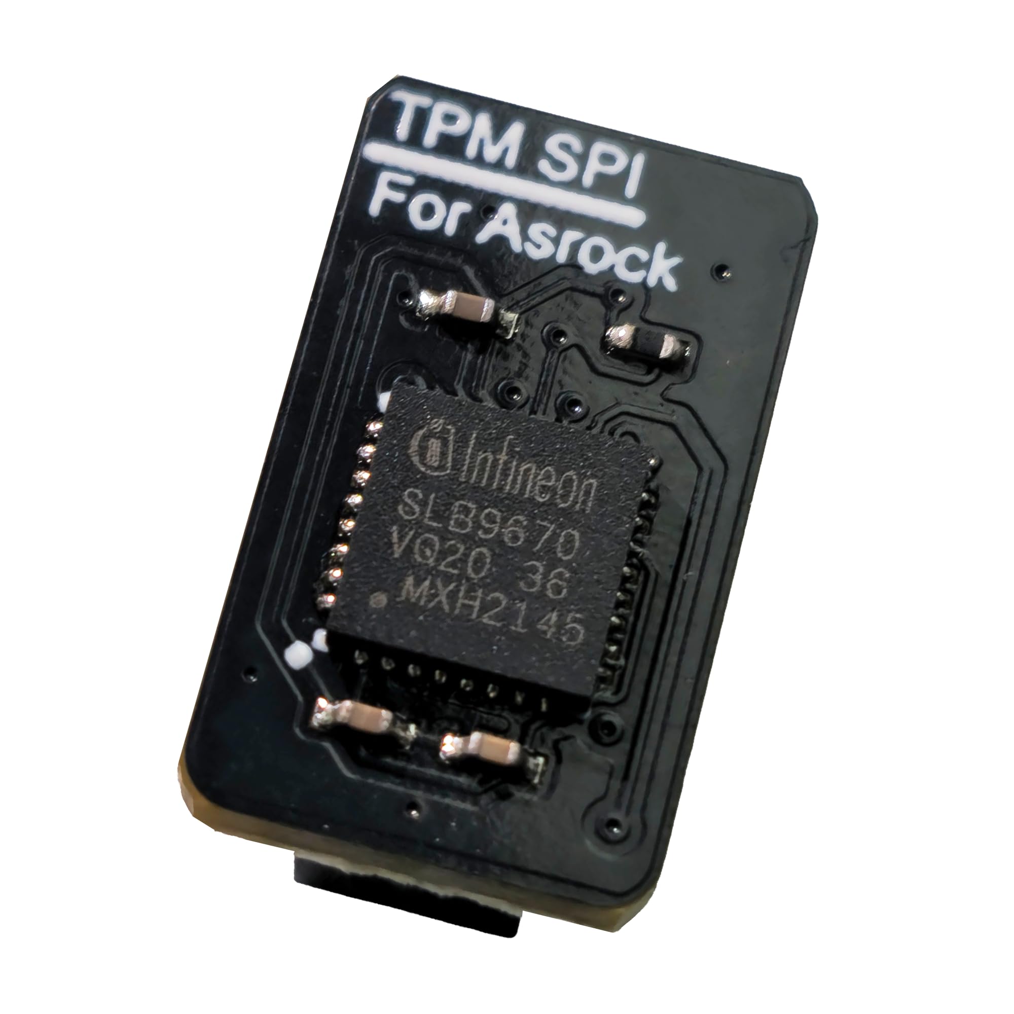 TPM 2.0 Module, 14-Pin SPI Interface with infineon SLB9670, Compatible with Asrock Motherboard-image-42