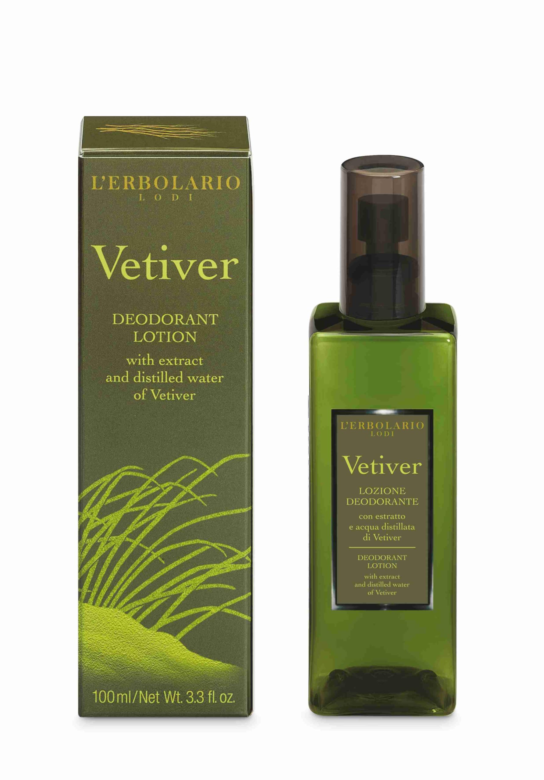 L'erbolario Weiß Vetiver Deo Spray 100Ml