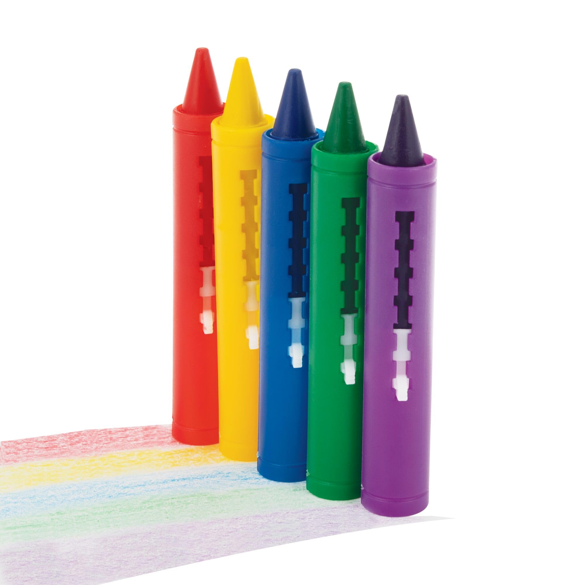 Nuby Bath Crayons for Kids - Washable, Vibrant Colors for Bathtime Drawing - 3+ Years - Kids Bath Toys and Essentials