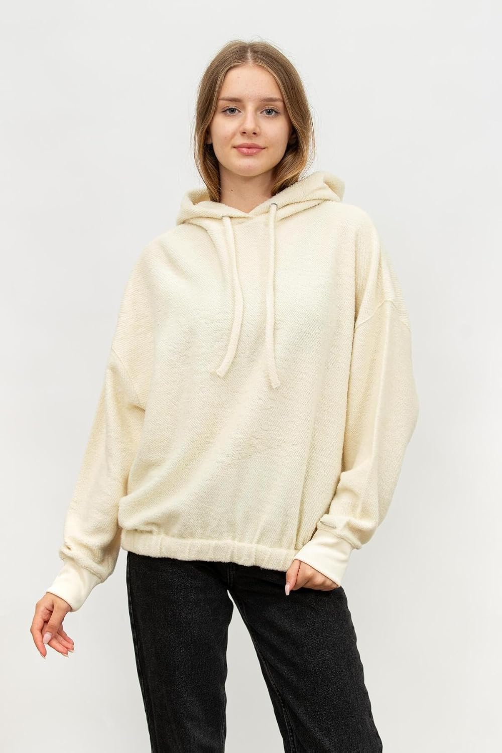Calvin Klein Wool Blend Kapüşonlu Sweatshirt, 982052