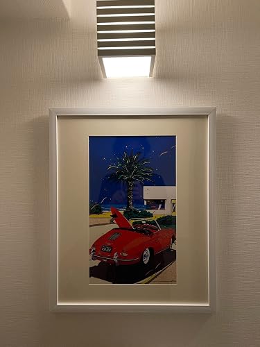 Amazon.co.jp: 鈴木英人◇【ローズレッドロードスター】◇アート