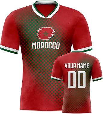 Custom 2026 Soccer Jersey Flag Uniforms Shirts for Soccer Fans Gifts Personalized Name Numbers for Men Women Kids