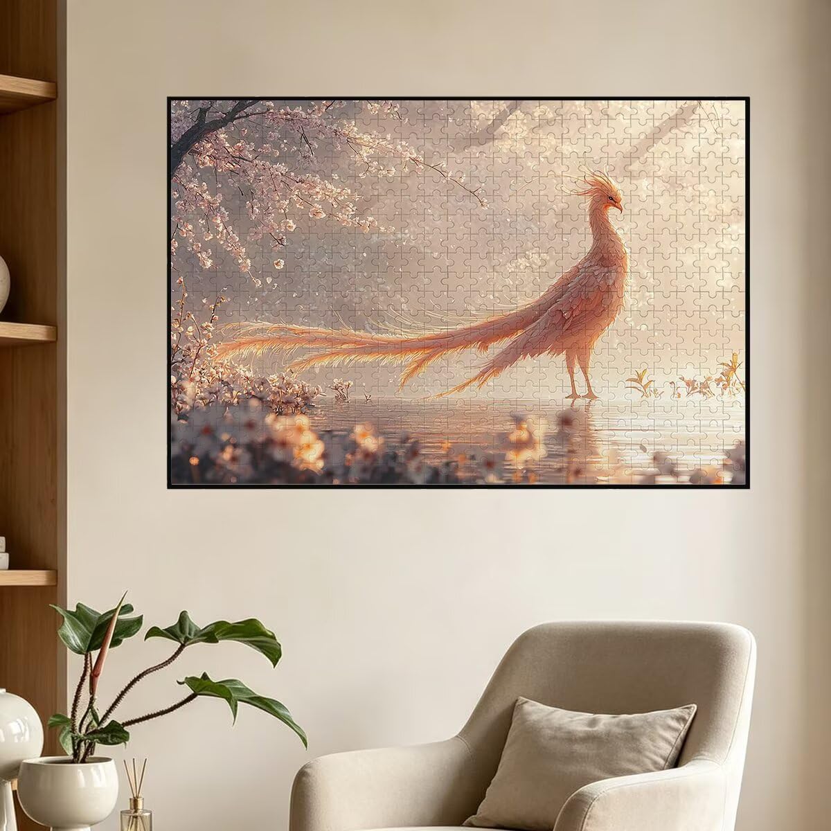 Puzzle 1000 Pezzi Animali, Puzzle Bird, Puzzles in Legno, 75x50cm -1414