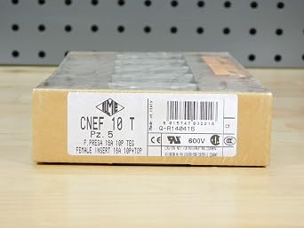 ILME CNEM-10T 10P+E, 16A, 500V; PRODUCT RANGECNE SERIES; HEAVY DUTY CONNECTOR TYPEINSERT; NO. OF CONTACTS10 CONTACTS; RECTANGULAR SHELL SIZE10A; GENDERPLUG; HEAVY DUTY CONTACT TYPESCREW PIN; CUR
