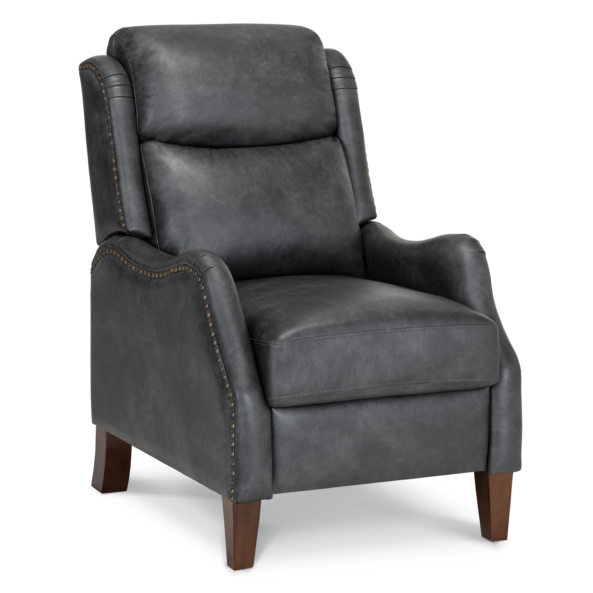 KISLOT Leather Pushback Recliner Faux Armchair