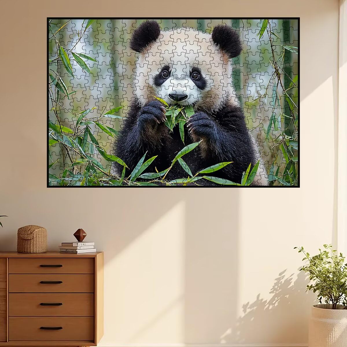 Puzzle 4000 Pezzi Animale, Puzzle Panda per Adulti, Puzzles in Legno Intrattenimento Creativo, Divertimento, Puzzles Educativi Classici con Confezione di Alta Qualità Idea Regalo Donna Decor -2822