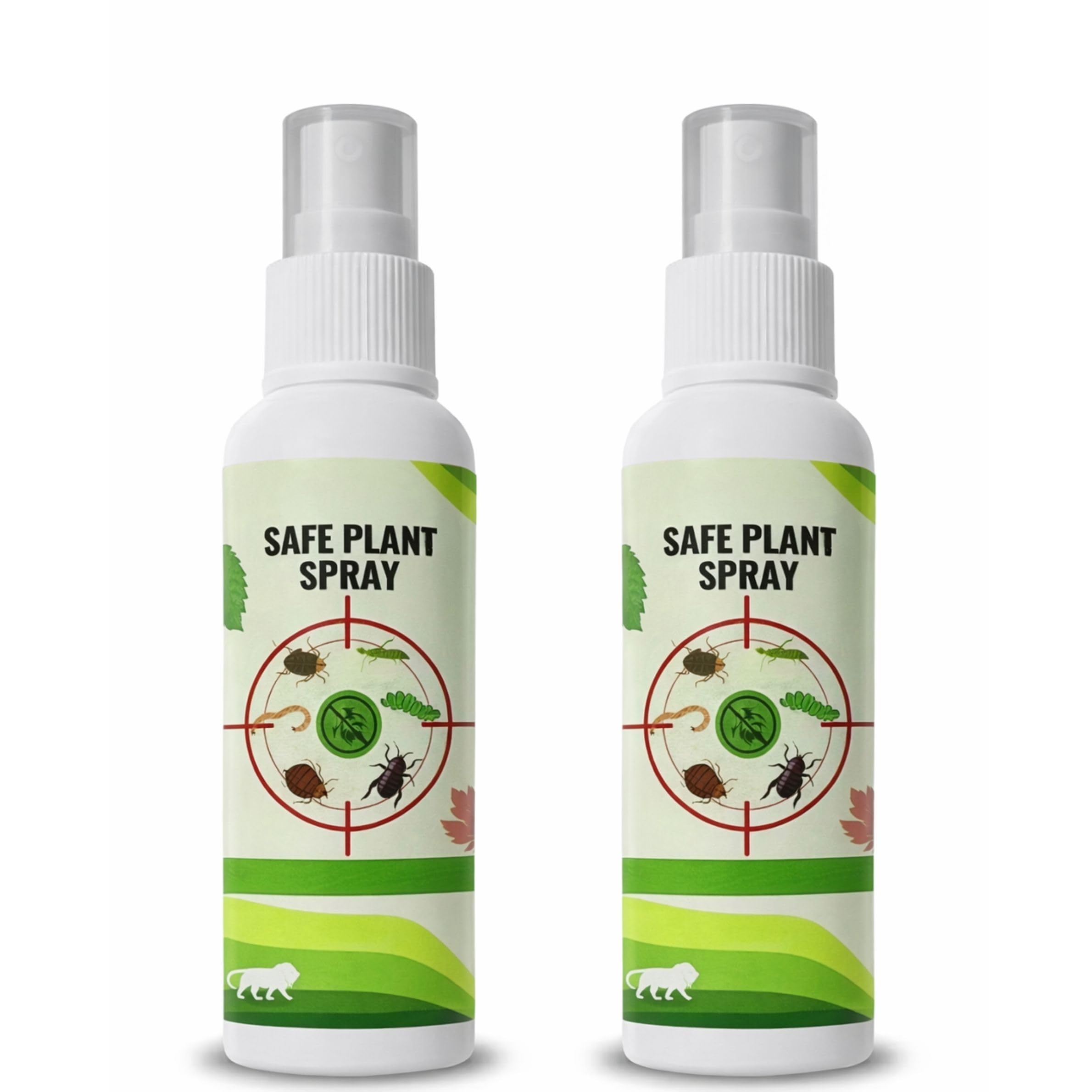Safe Plant Spray for Indoor and Outdoor Plants, Pest Control Solution, 60ml, Pack of 2-image-40