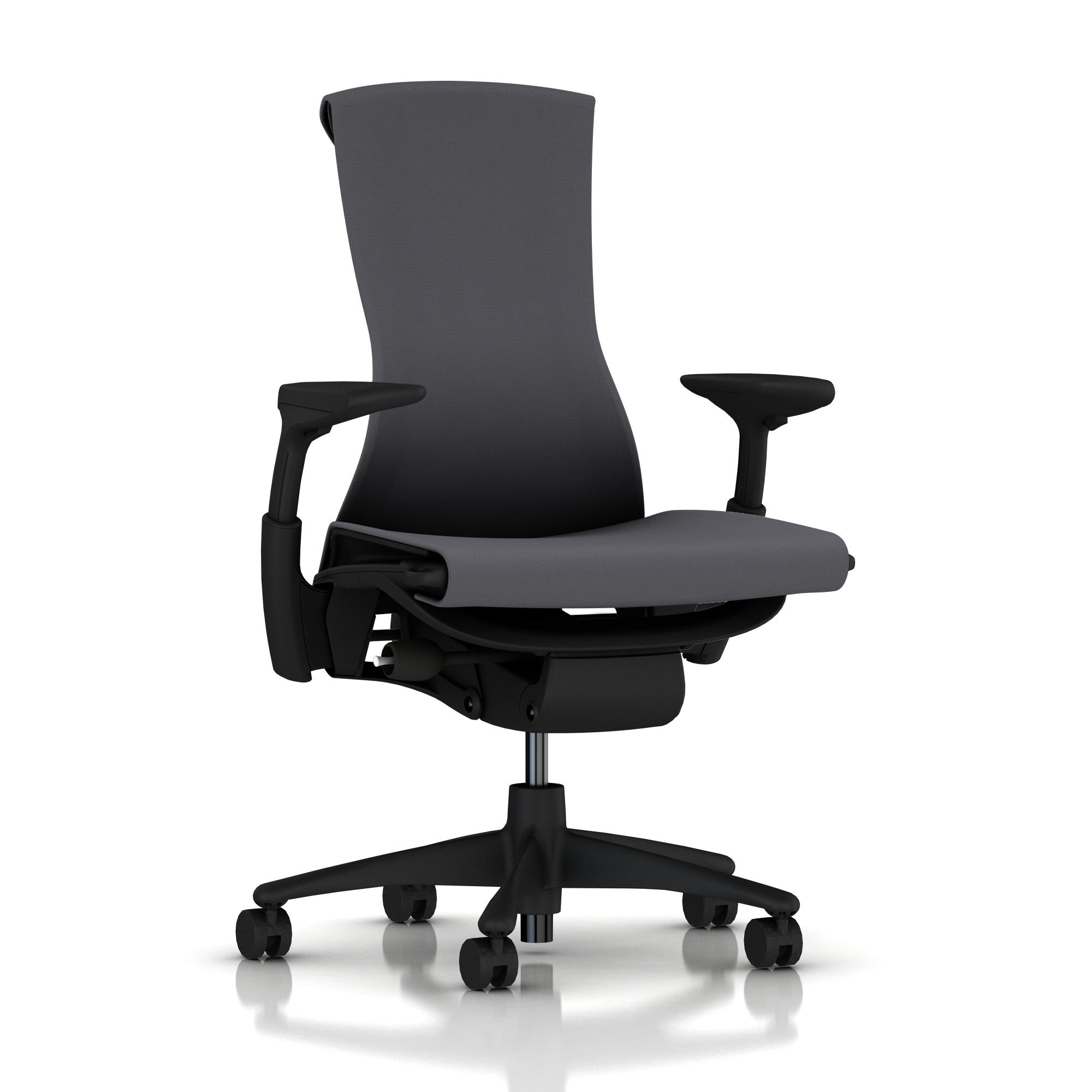 Buy Herman Miller Embody Chair Fully Adjustable Arms Graphite Frame