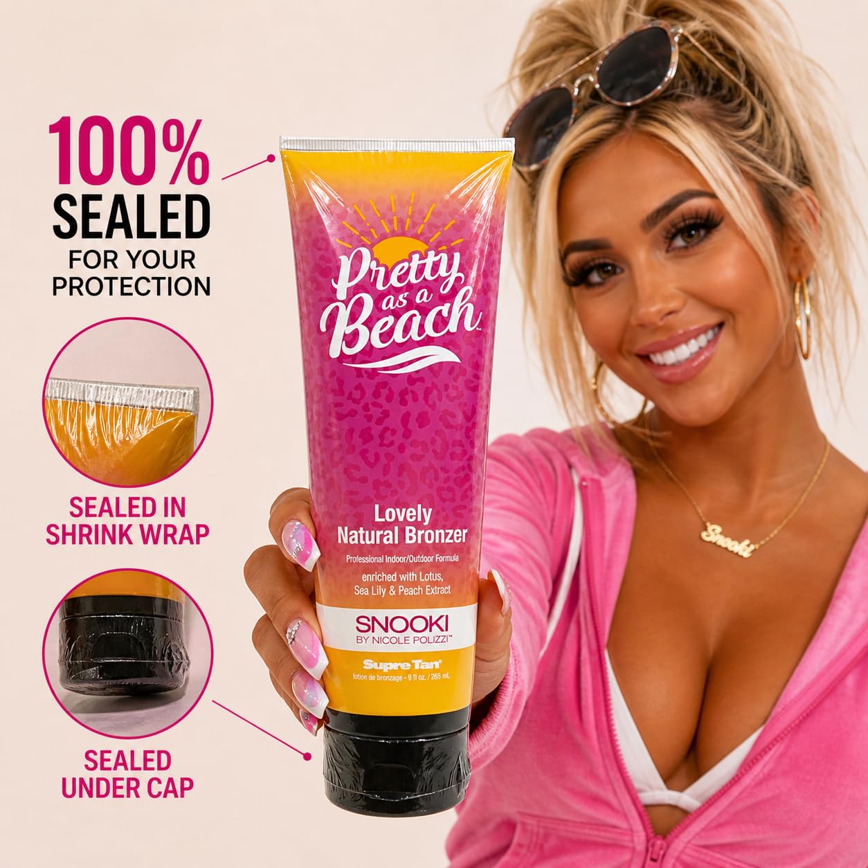 Amazon.com : Supre Snooki Pretty As A Beach Natural Bronzer Indoor