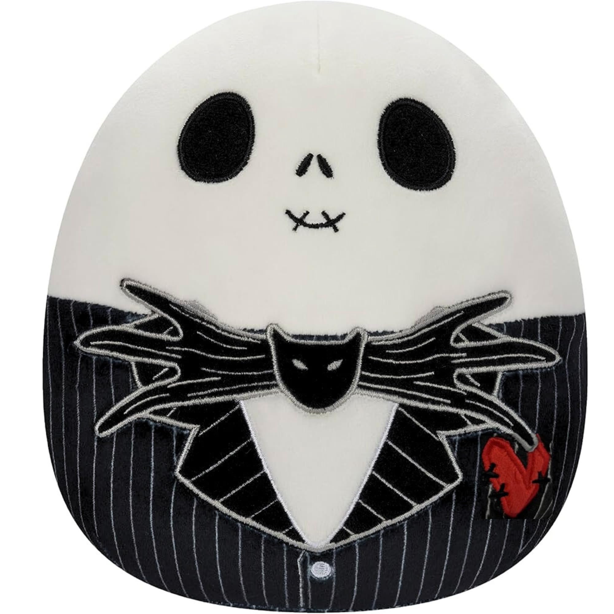 Squishmallows Jack Skellington Nightmare before Christmas 8" 20cm Red Heart Special Limited Edition Plush