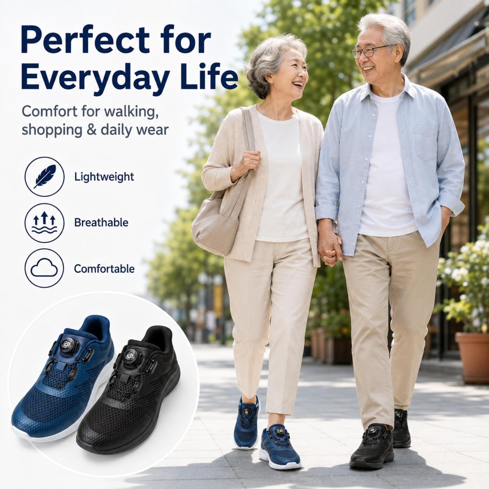 Generisch Diabetische Schuhe Herren Damen Orthopädische Walking Sneaker Extra Breit